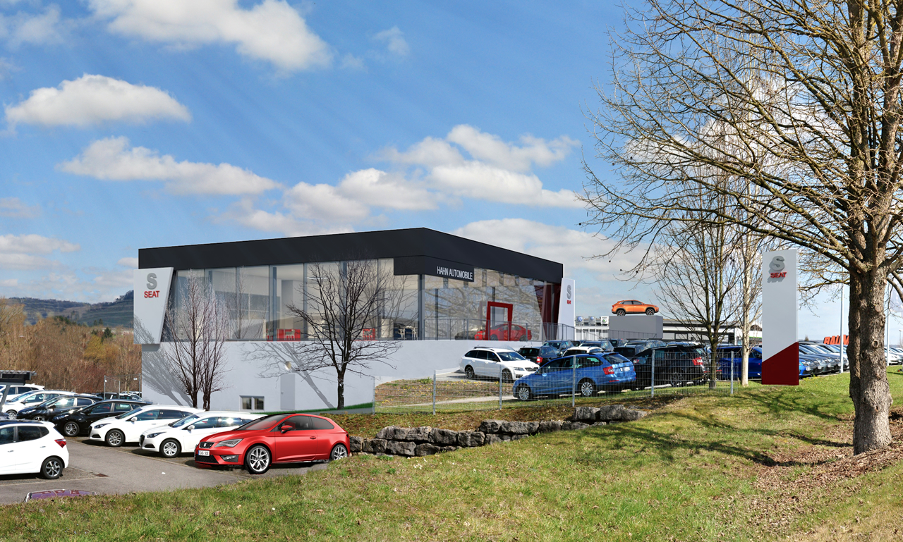 Neubau SEAT-Autohaus