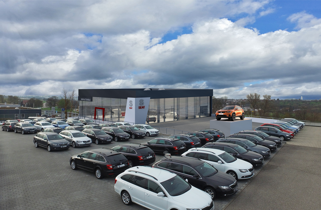 Bild 2: Neubau SEAT-Autohaus