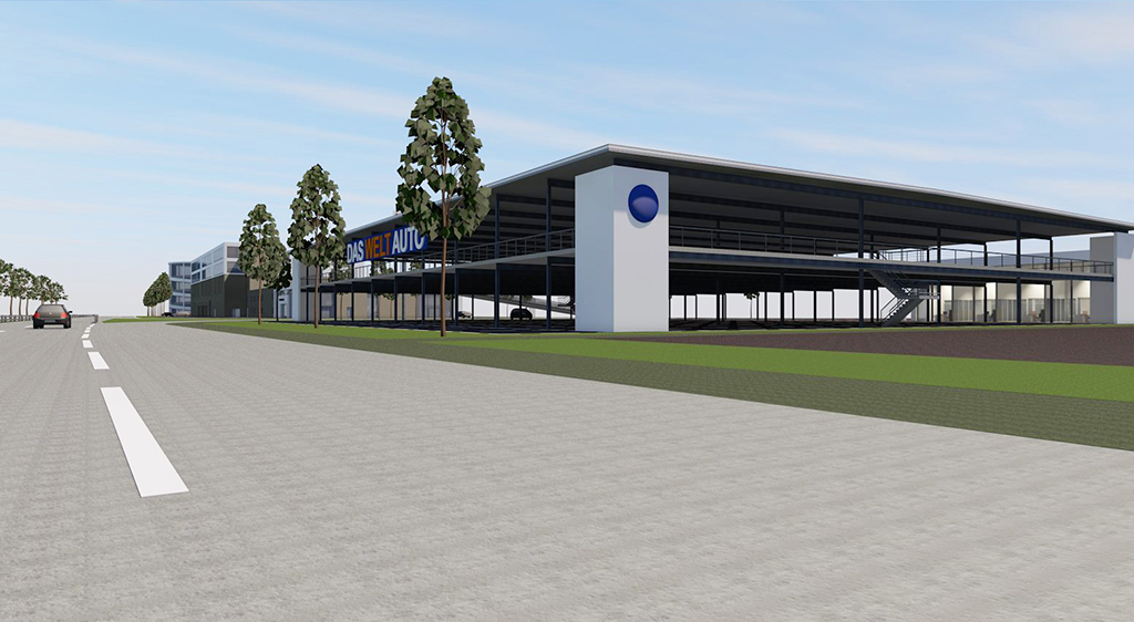 Bild 2: Planung Volkswagen-
zentrum 1